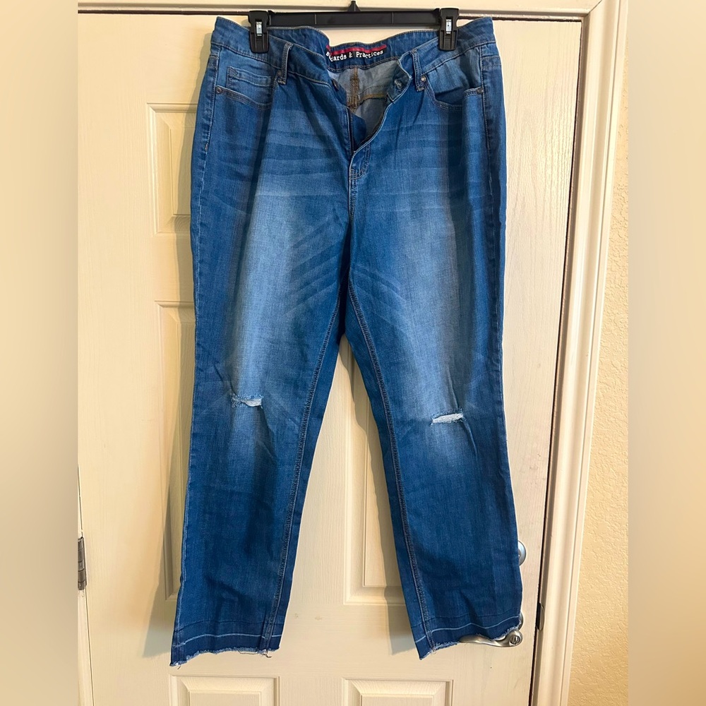 Standards & Practices Distressed Jeans